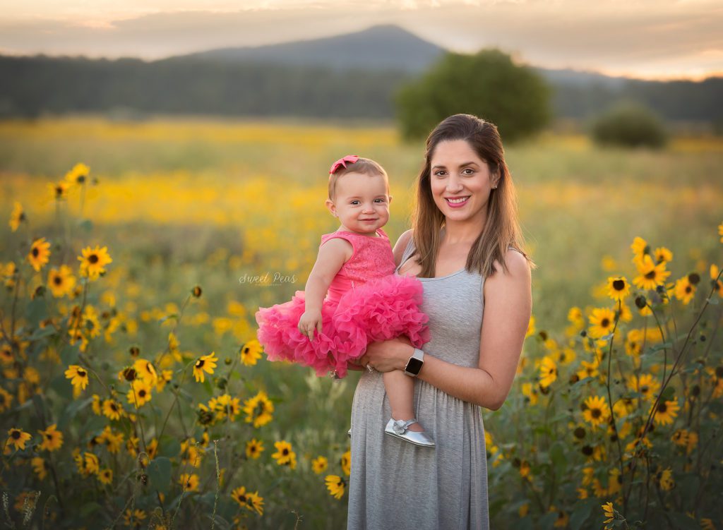 Kingman Family Photographer Eddy Family wildflower sessions