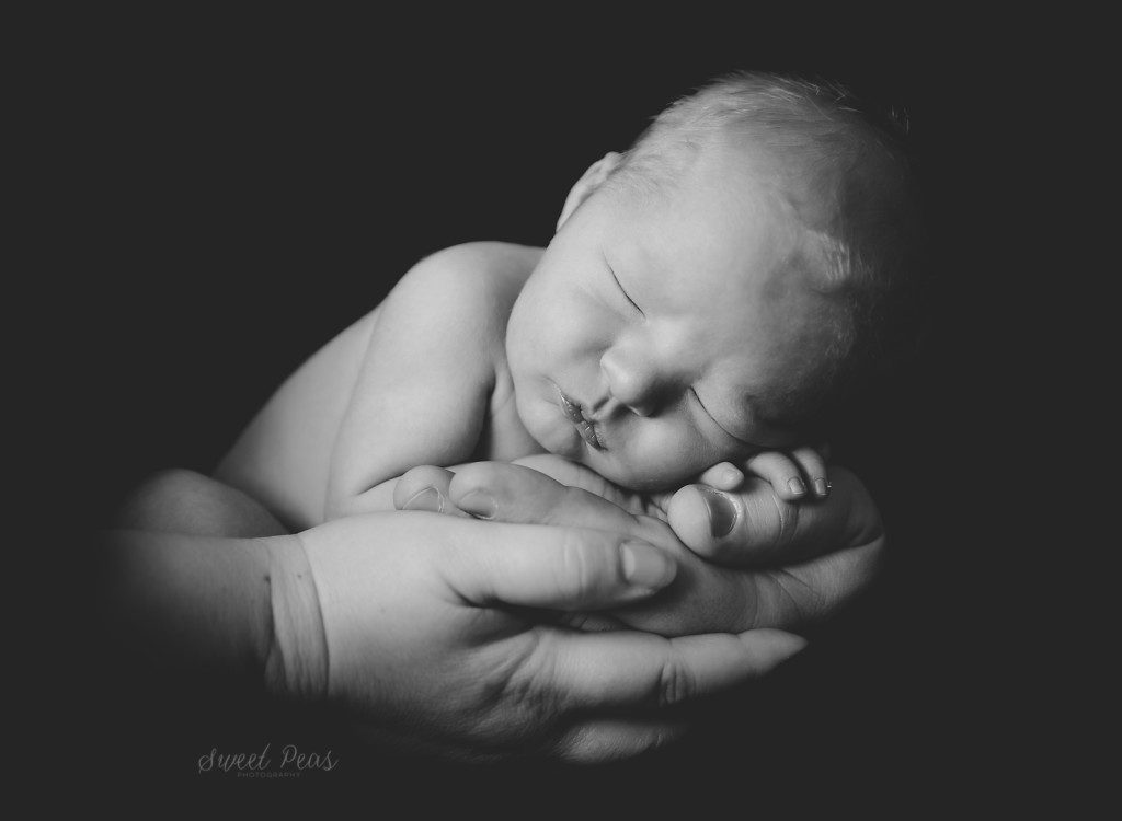 In mommy and daddy's hands