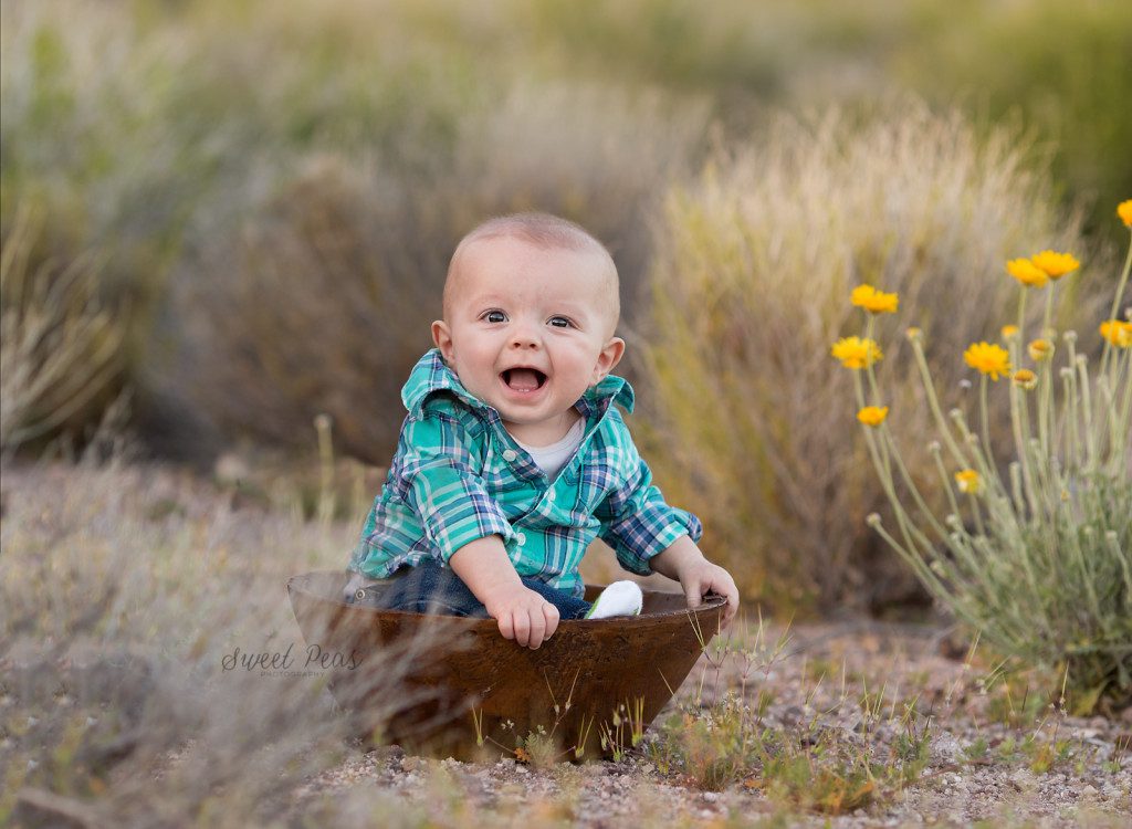 Logan at 6 months old