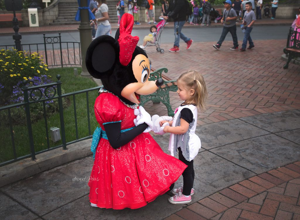 Meeting Minnie Mouse