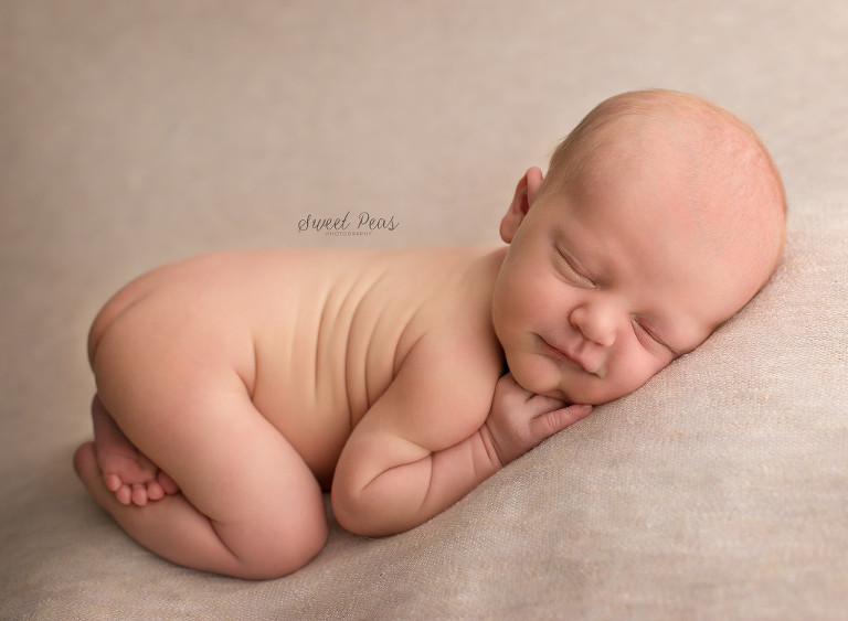 Kingman AZ Newborn Photographer baby boy smiling