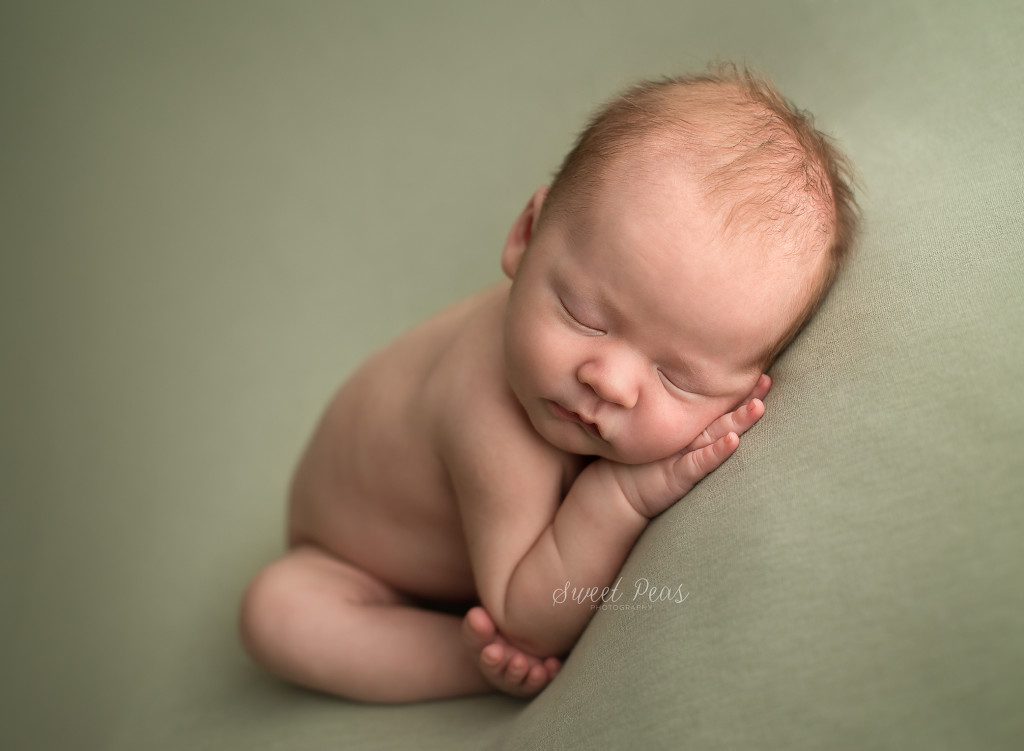 Kingman Newborn Photographer modified taco pose