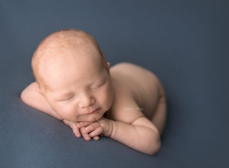 Kingman Newborn Photographer baby smiling