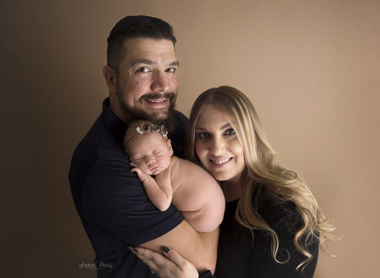 Bullhead City Newborn Photographer sweet peas