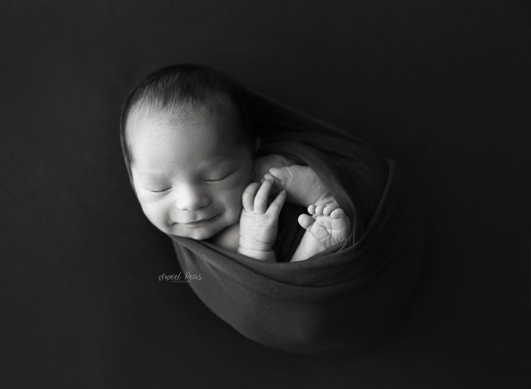 Lake Havasu Newborn Photographer wrapped posing