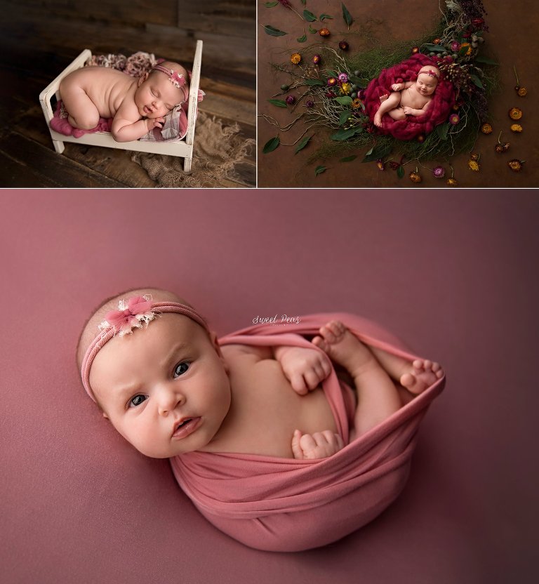 6 week old newborn photography