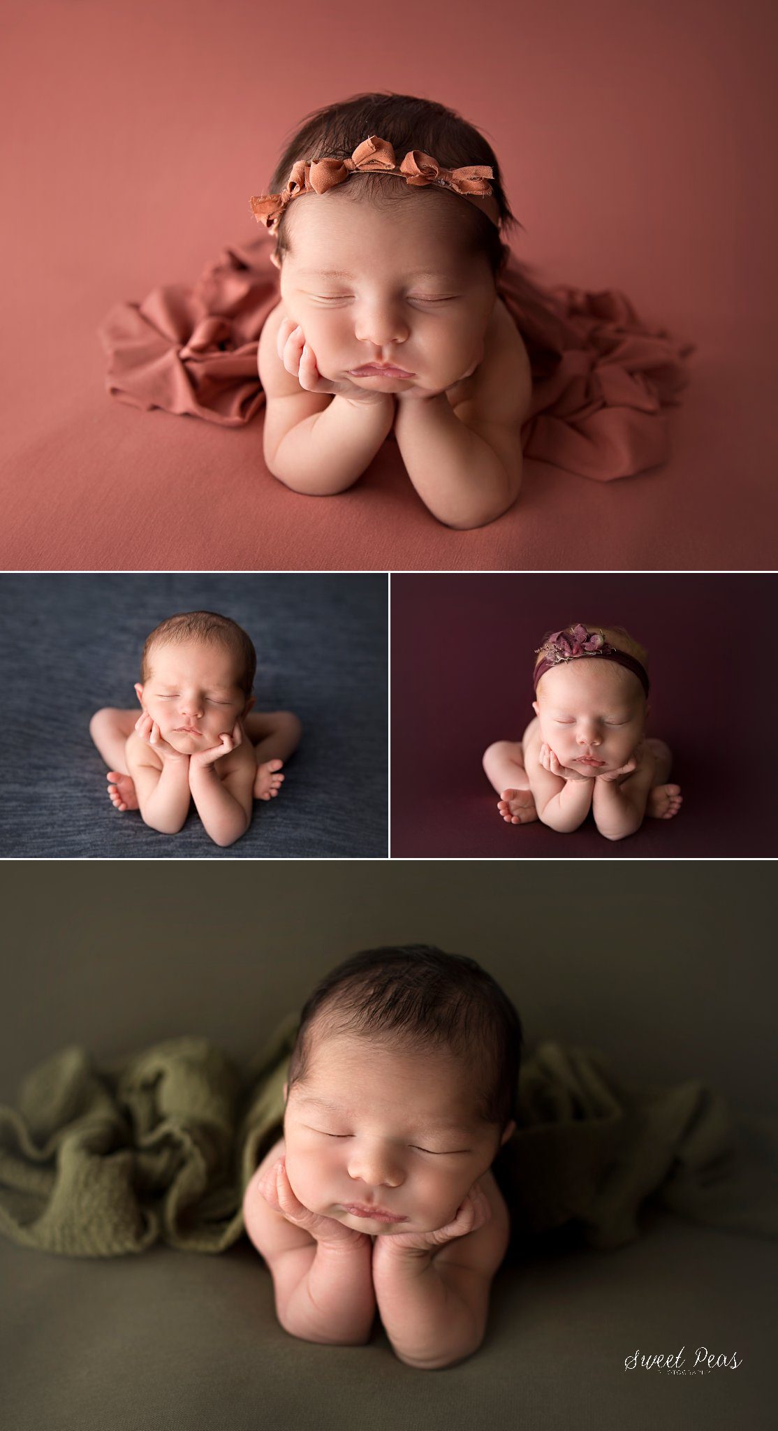 Lake Havasu City Newborn Photographer froggy pose