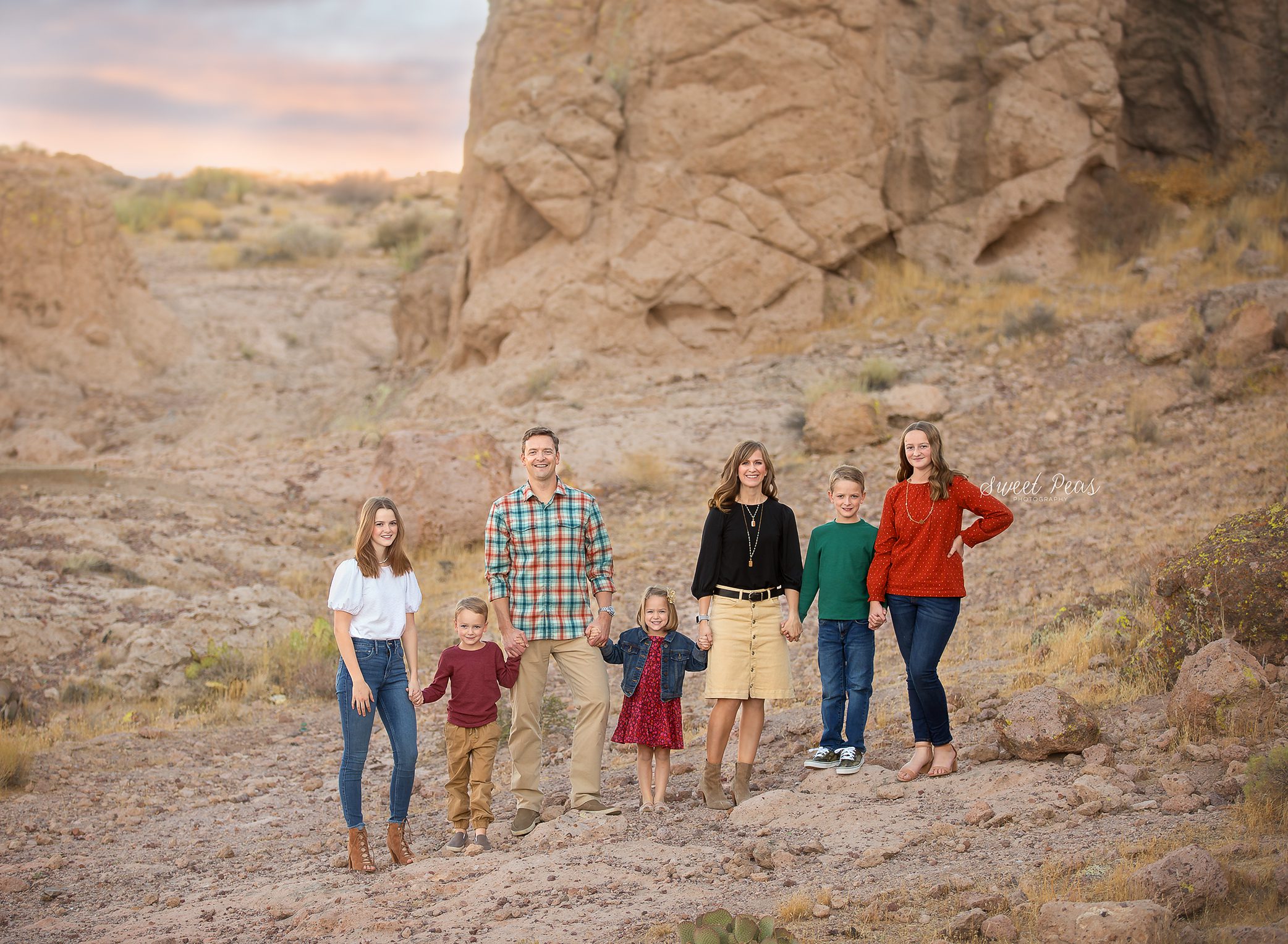 Kingman Photographer sweet peas