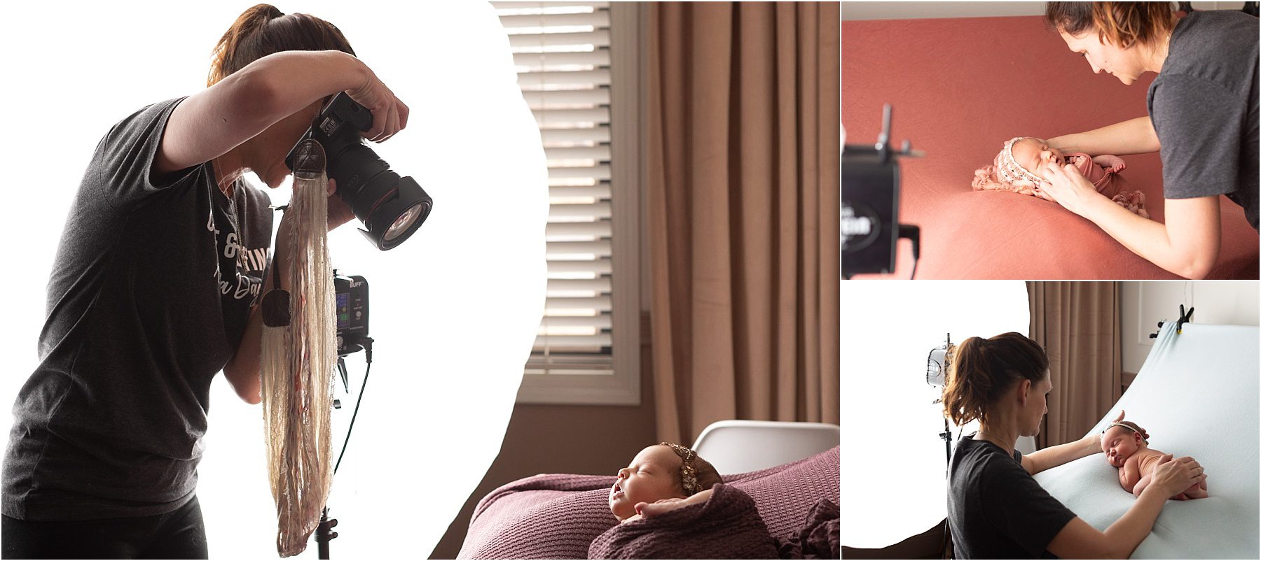 Sweet Peas Photography behind the scenes