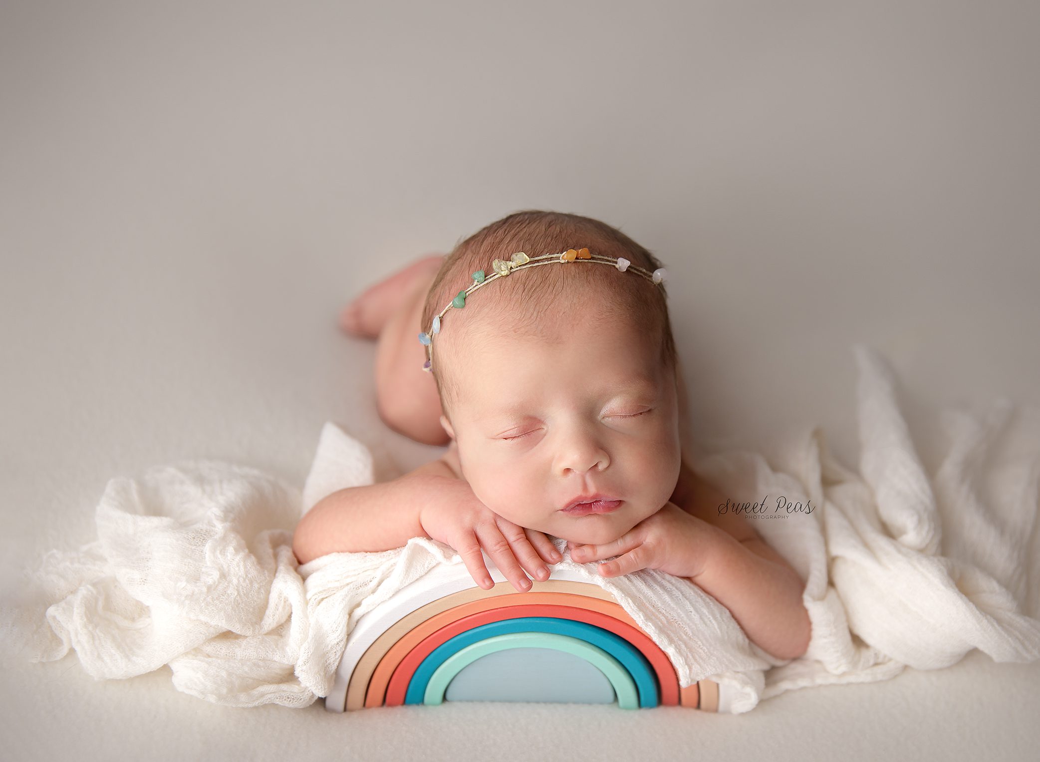 Kingman Newborn Photographer rainbow baby