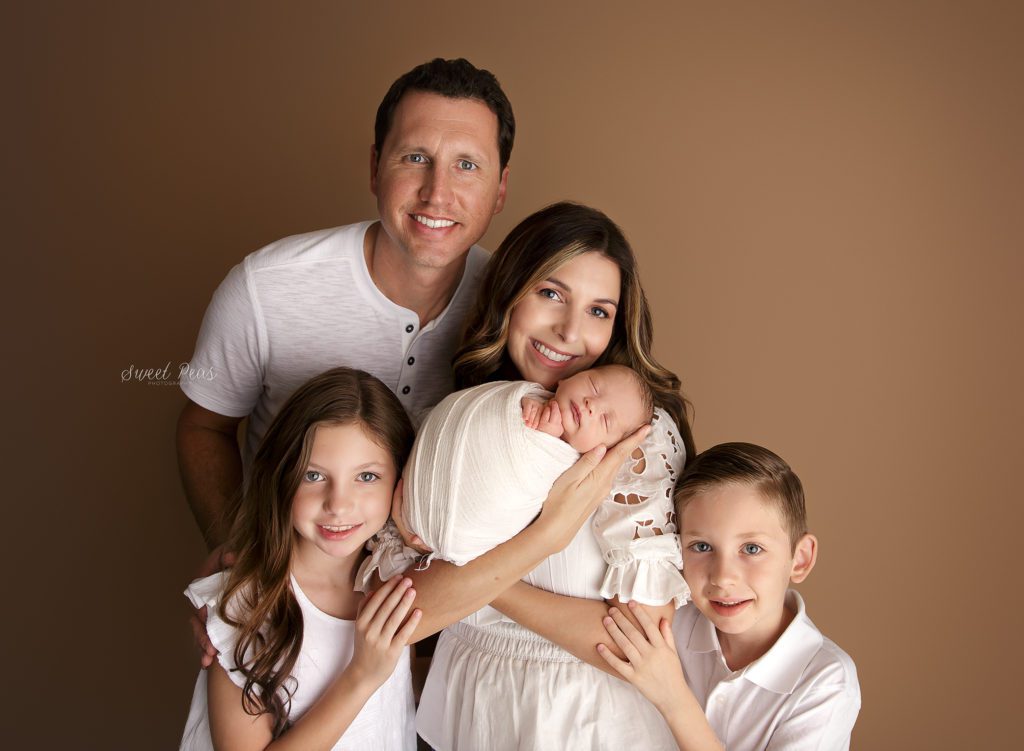 Bullhead City Newborn Photographer family pose