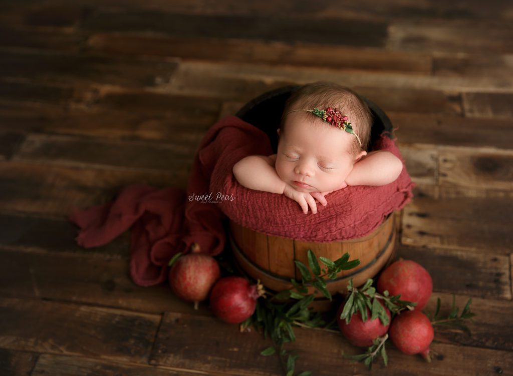Kingman Newborn Photography Studio Sweet Peas Photography Baby Piper