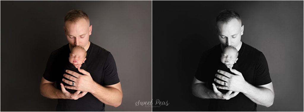 Twin loss newborn photography