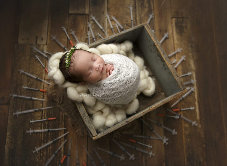 Las Vegas Newborn Photographer Baby Lucy