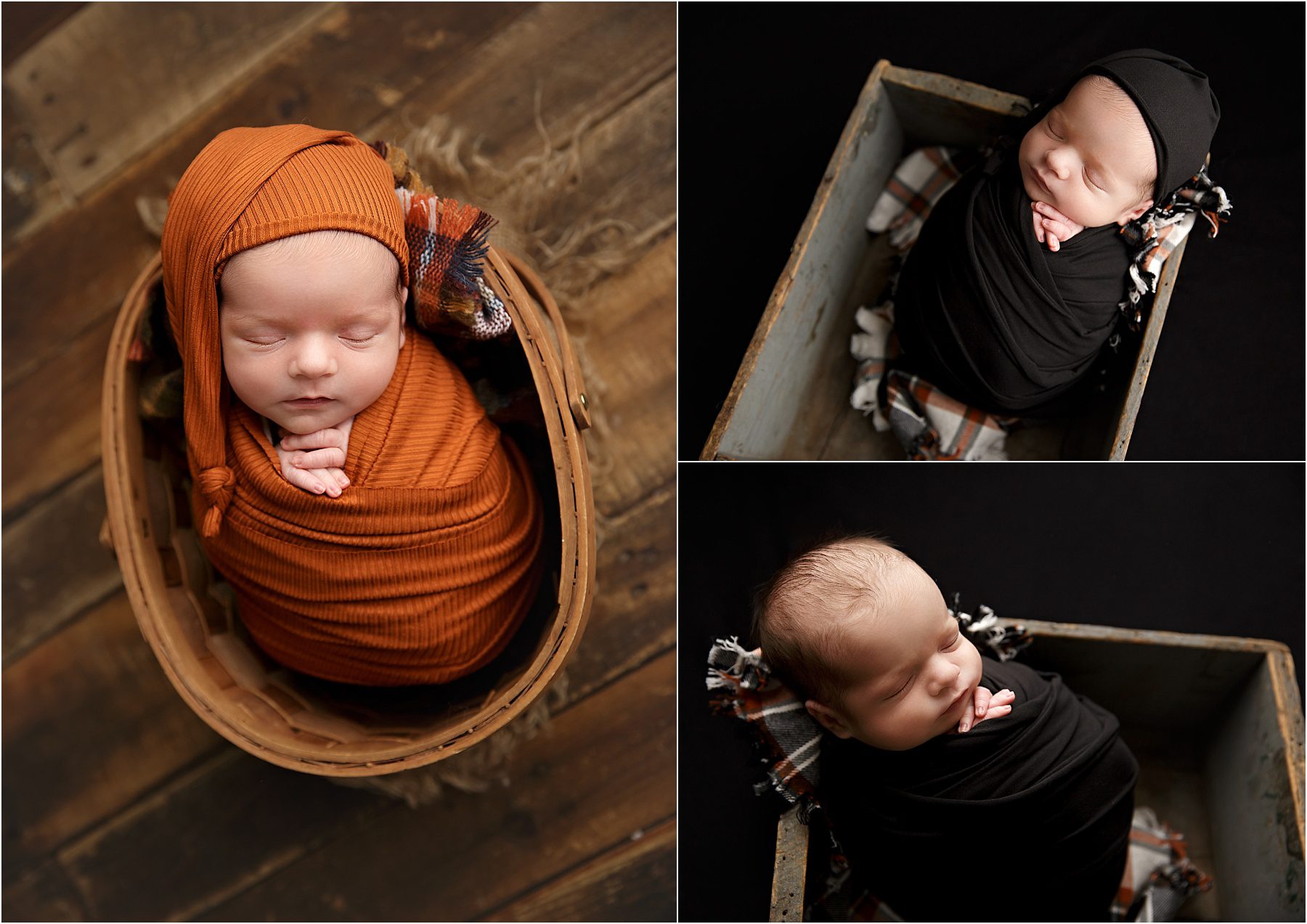 halloween setups newborn photos